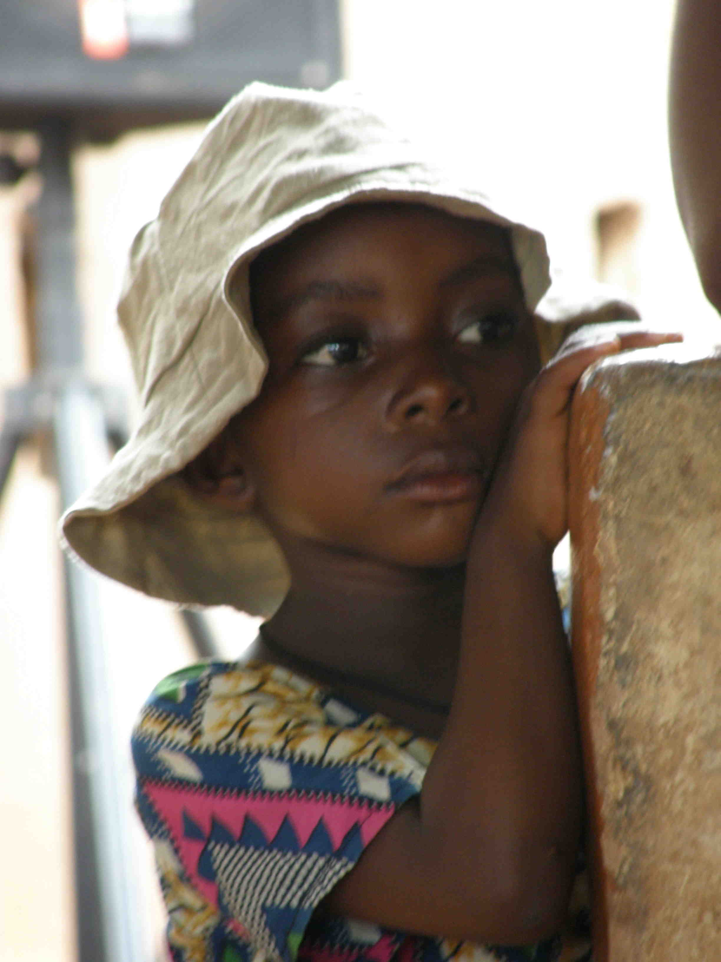 Girl in hat